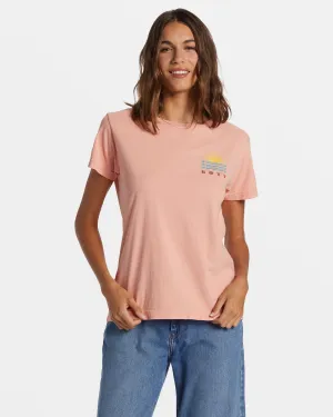 Sun Spun Short Sleeve T-Shirt - Candlelight Peach