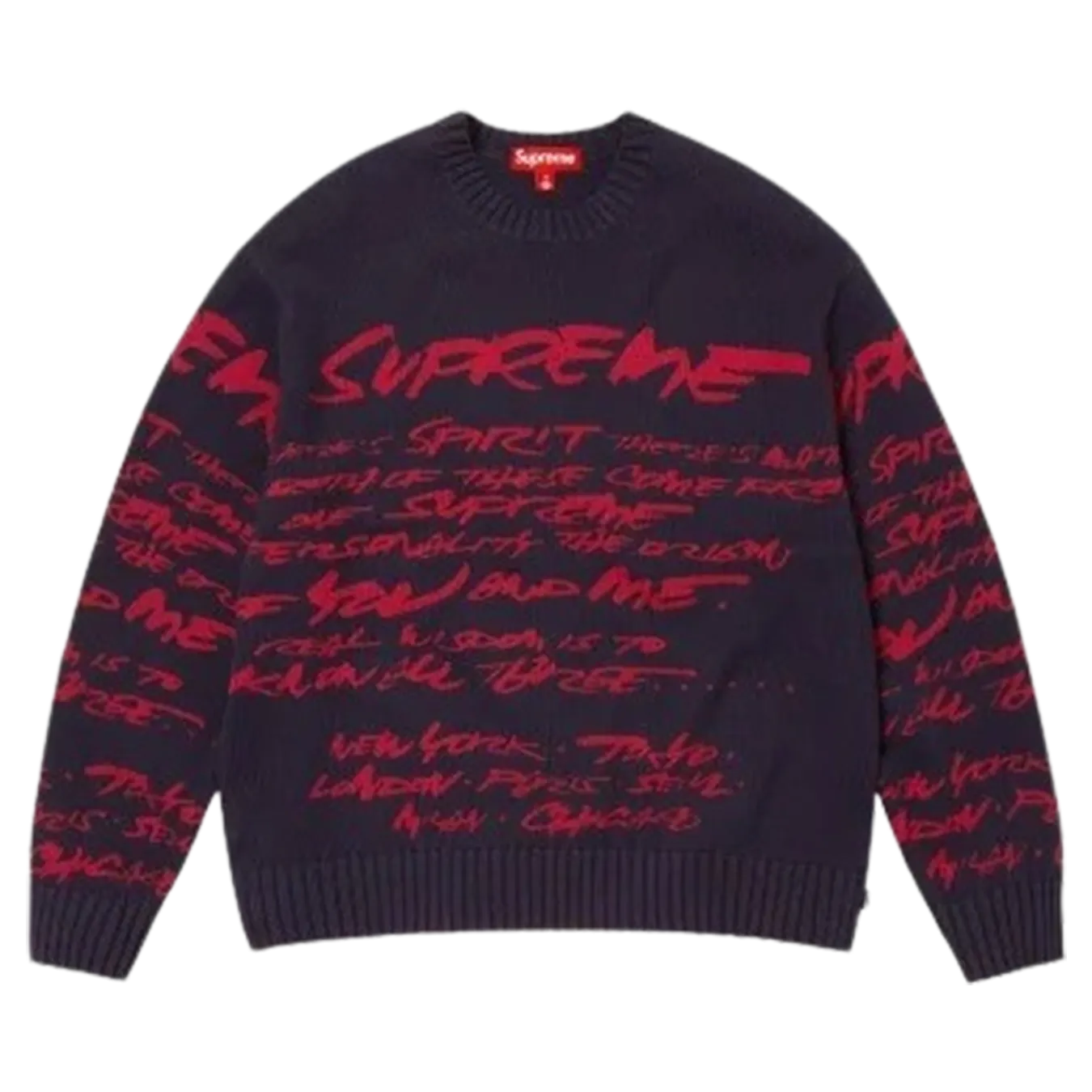 Supreme Futura Sweatshirt 'Navy'