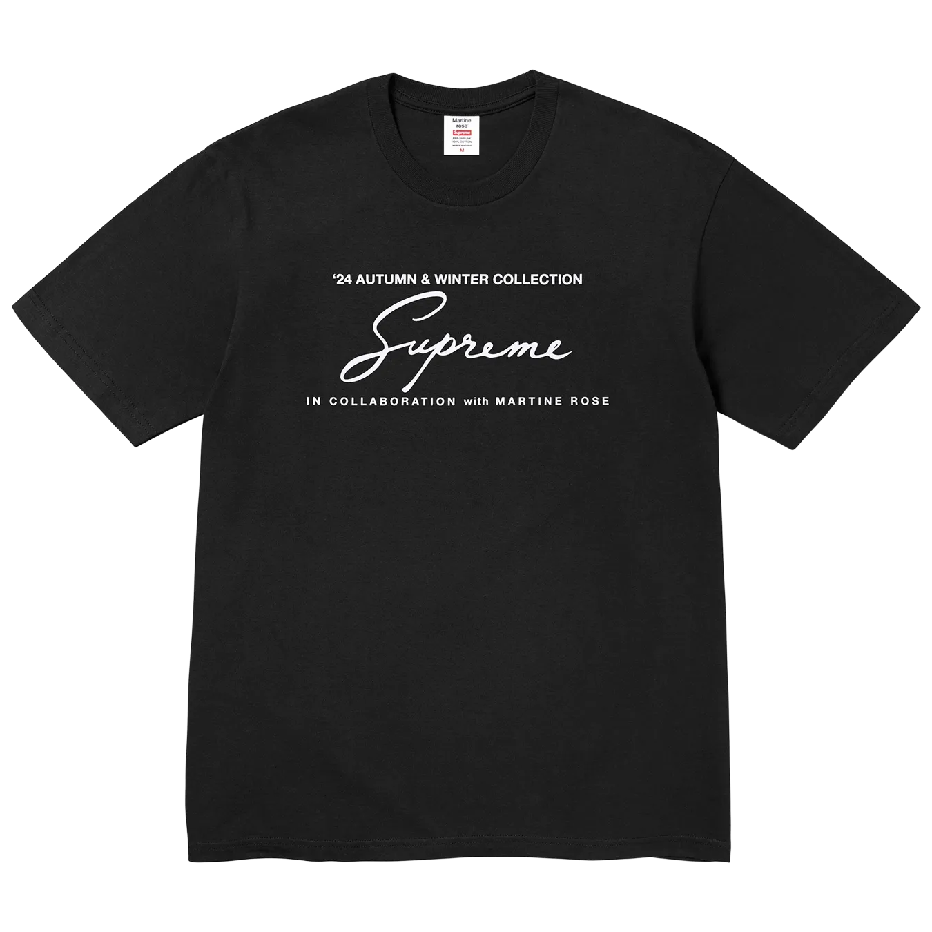 Supreme Martine Rose Tee 'Black'