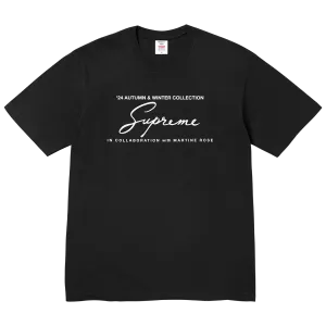 Supreme Martine Rose Tee 'Black'