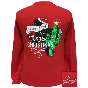 Texas Christmas-Red LS-2330