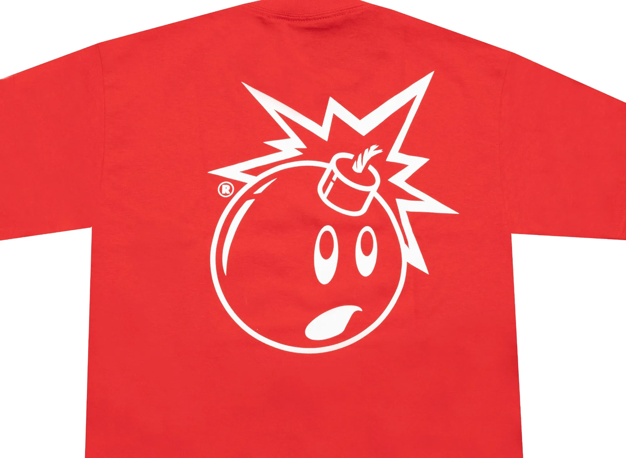 The Hundreds Simple Adam Tee in Red