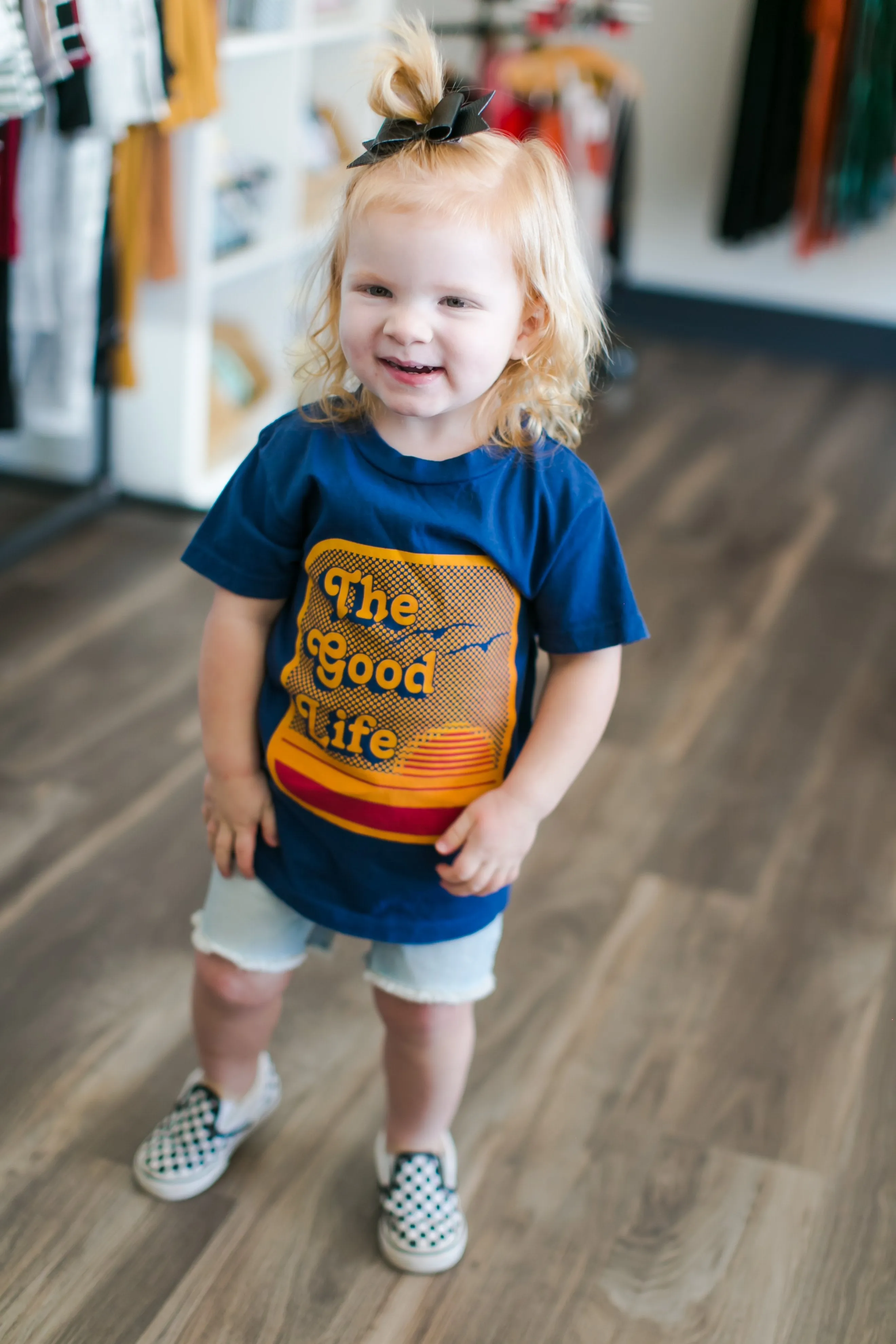 Tiny Whales - The Good Life Tee in Navy