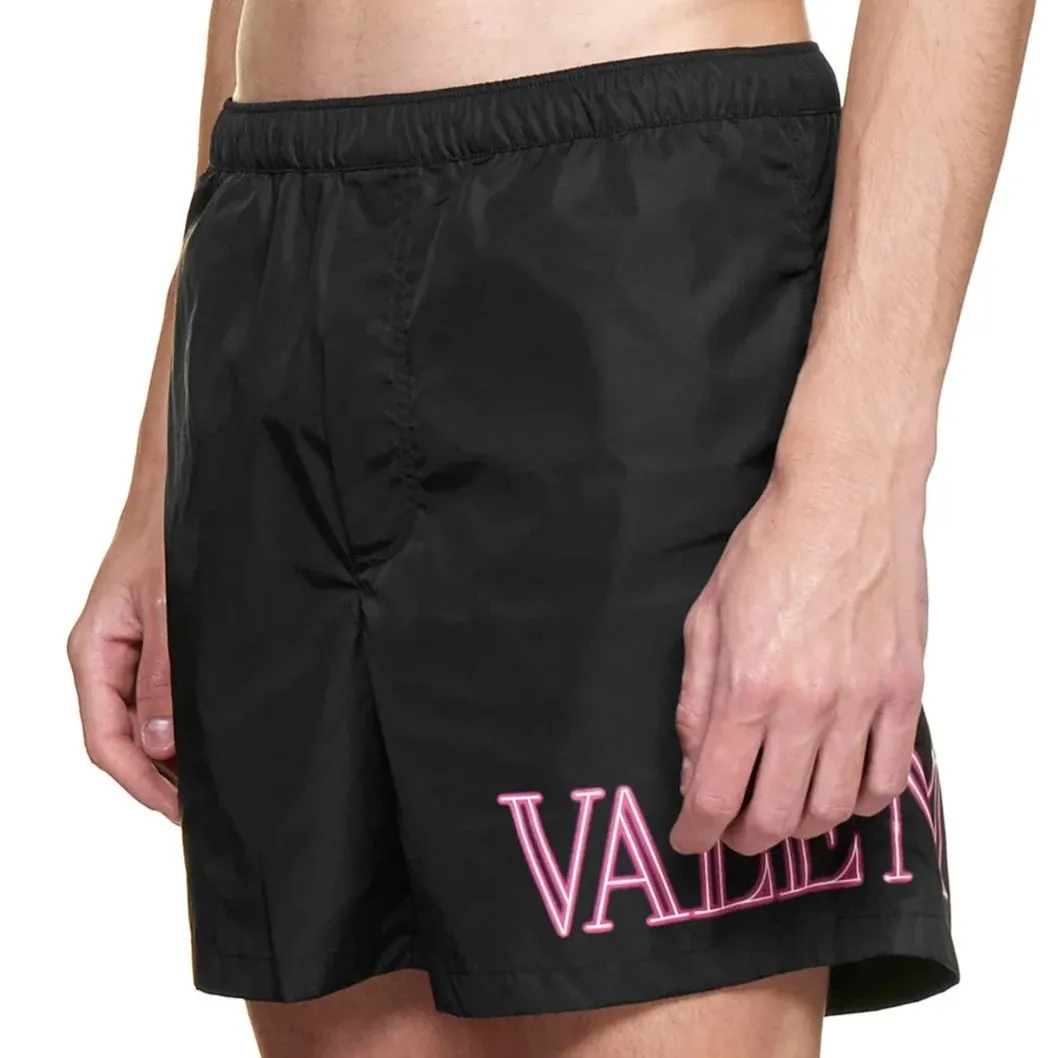 Valentino Neon Logo Swimshorts