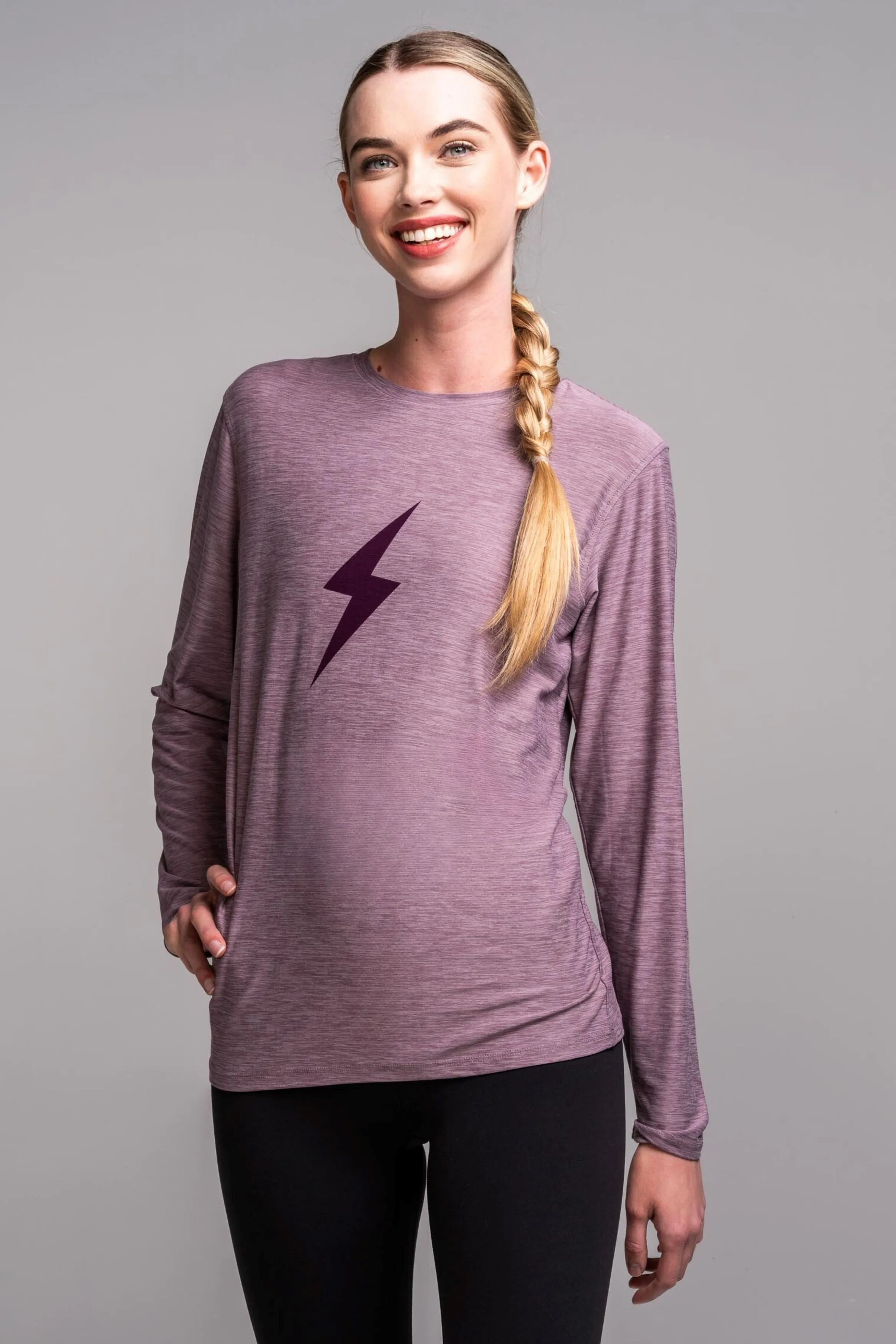 Women's "BOLT" SuperSoft Long Sleeve | Cranberry