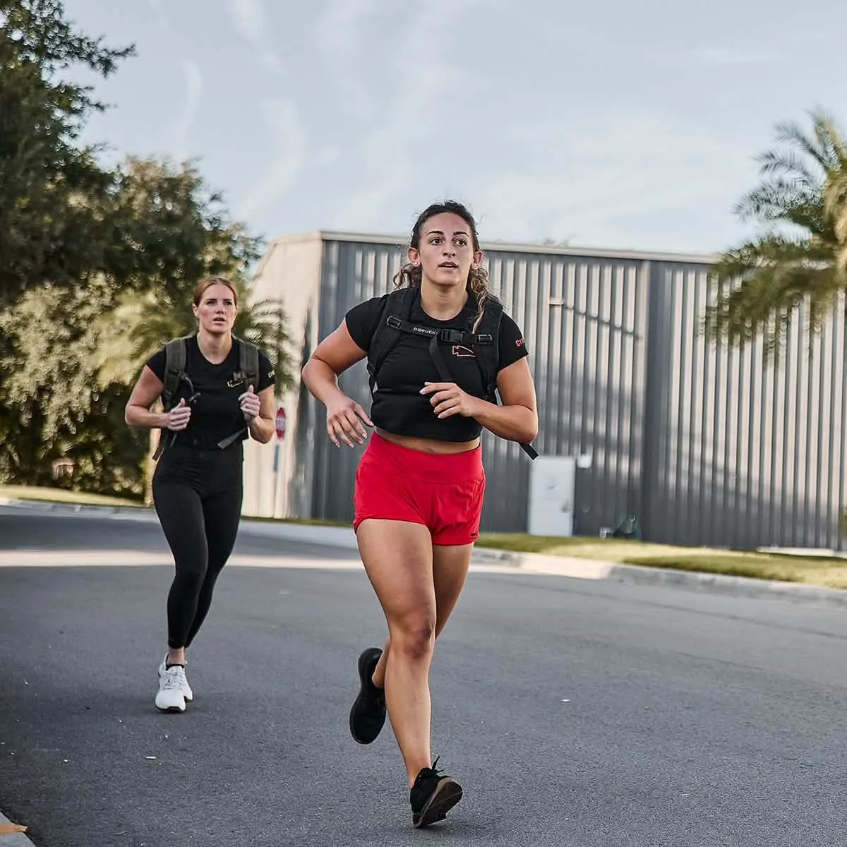 Women's Subtle Spearhead x CrossFit Cropped Tee - Poly-Blend