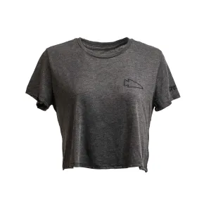 Women's Subtle Spearhead x CrossFit Cropped Tee - Poly-Blend