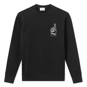 Wood Wood Hugh Sweatshirt Black