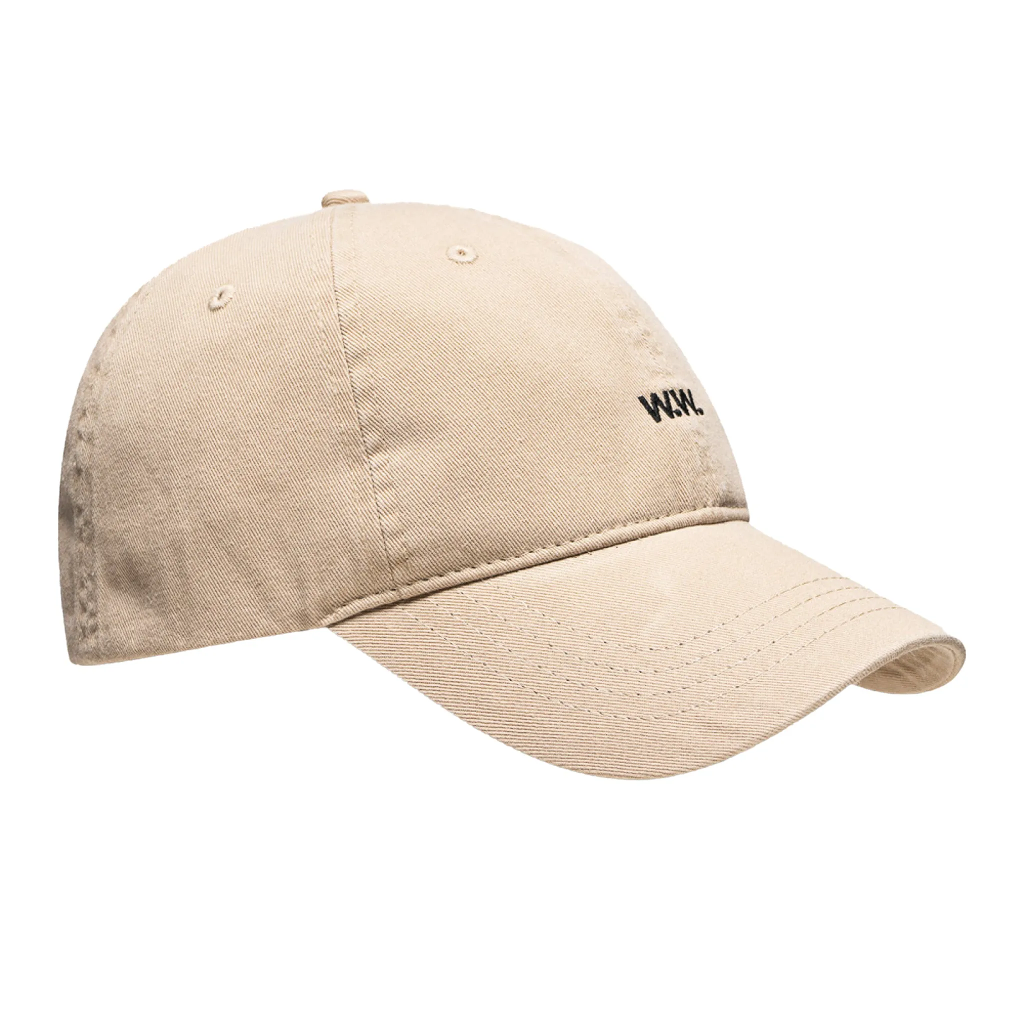 Wood Wood Low Profile Cap Khaki