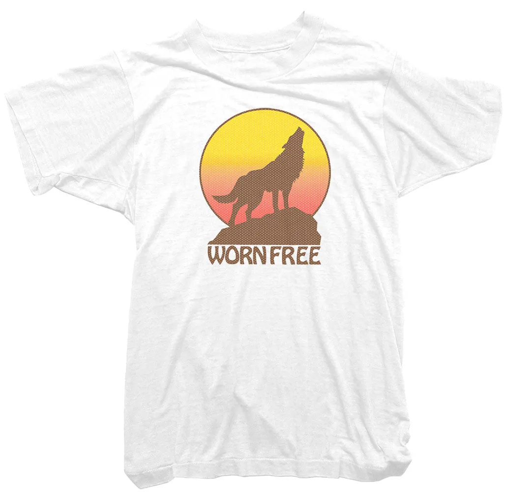 Worn Free T-Shirt - Worn Free Wolf Tee