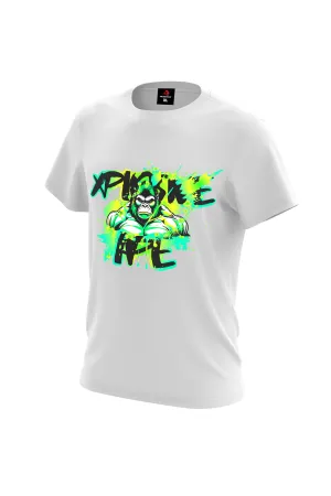 XAPE Splatter Graffiti V2 Tee - White