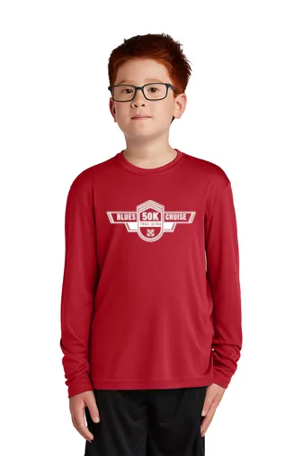 Youth Blues Cruise Long Sleeve Tech Tee